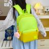 Schoolbagins High-value Backpack for College Students, Contrasting Colors, New Backpack for Junior High School Students, Male Large-capacity .