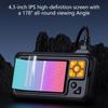 Ergonomic Industrial Endoscope Camera 4.3inch Screen ABS Inspection Borescope for Home Appliance Vehicle Maintenance