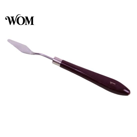 Metal Palette Knives for Art Oil Painting Scraper, Stainless Steel with Wooden Handle Cutter, Paint Supplies Students Evenly Mixed Spatula,