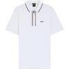 Logo-appliqué Zip-up Polo Shirt 50544450-100