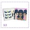 Private Label Magnetic Silk Eyelashes Custom Eyelash Magnetic Box 3D Mink Magnetic Eye Lashes Magnetic Eyeliner Set