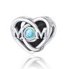 Brand New Infinity Knot Charm Bead Components Copper Metal Bead Components Hearts Secure Safety Chain Compatible With Authentic Original Bracelets