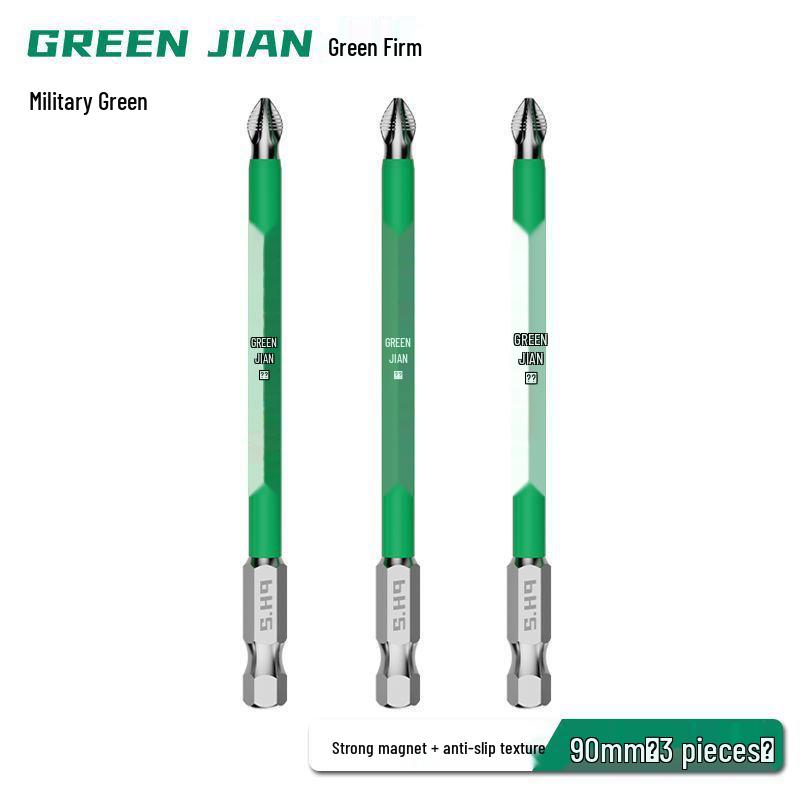 High-Strength Magnetic Electric Screwdriver Set with Impact Extended Bits