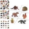Pvc Wildlife Animal Models For Birthday Cake Decorations And Home Nature Decor