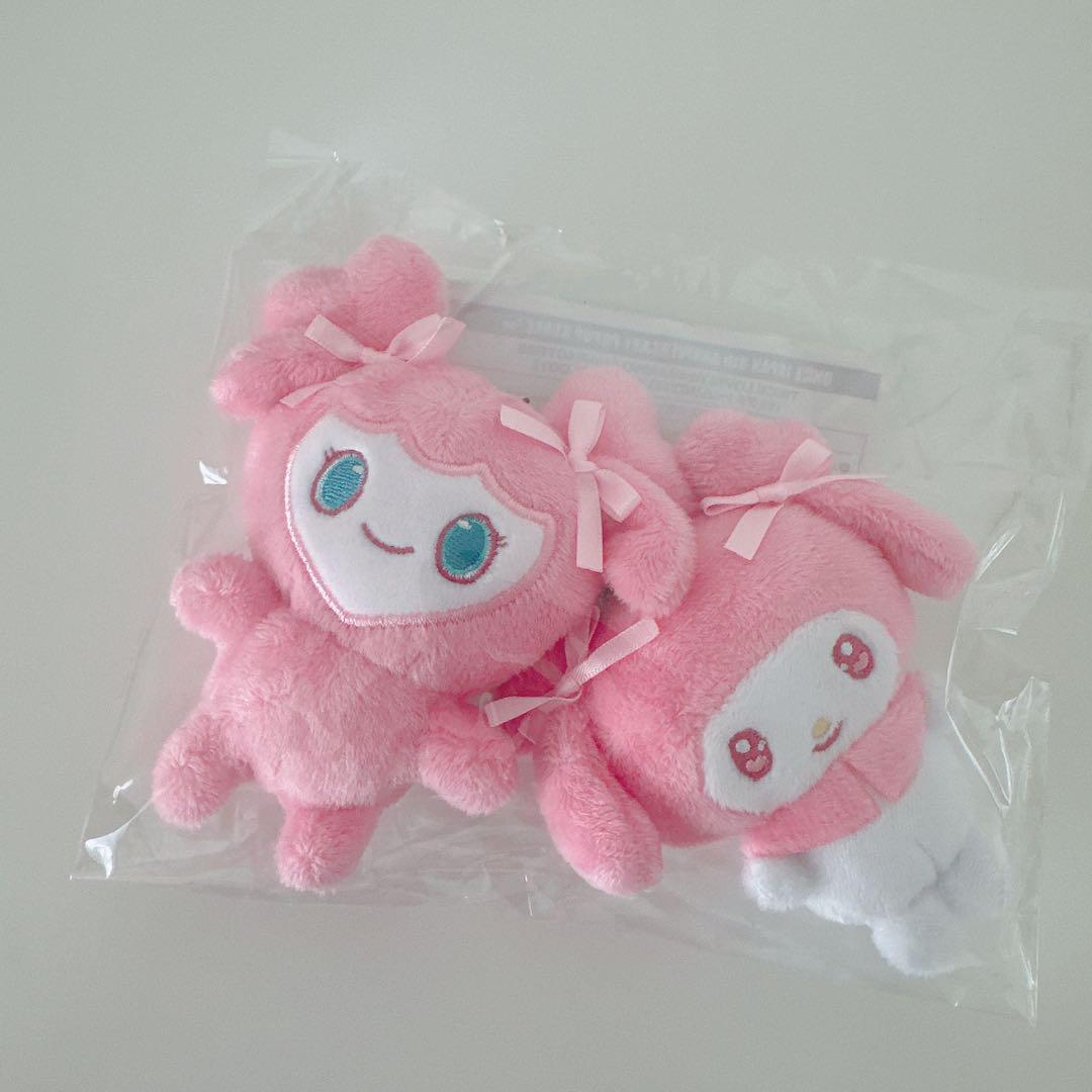 

[USED] TWICE Sanrio Bag Charm Mobley My Melody Merchandise Plush Toy