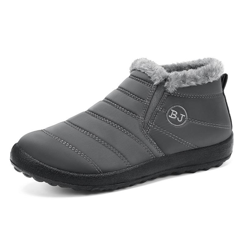 Winter Couple's Snow Boots - Warm, Thickened, Plus Velvet, Casual Walking Shoes