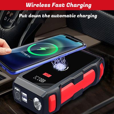 Car Jump Starter Battery Power Bank 600A Portable Charger Petrol Booster 12V Auto Starting Device for Emergency Starter