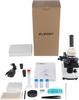 SVBONY SV601 Compound Monocular Microscope, 40X-1600X High Magnification Biological Microscope with Dual LED Lighting System, Single-Axis CoarseFine