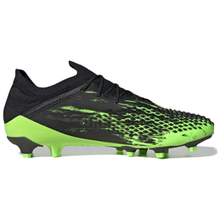 New Adidas Predator Mutator 20.1 Low Ag 'Black Signal Green' FW9748