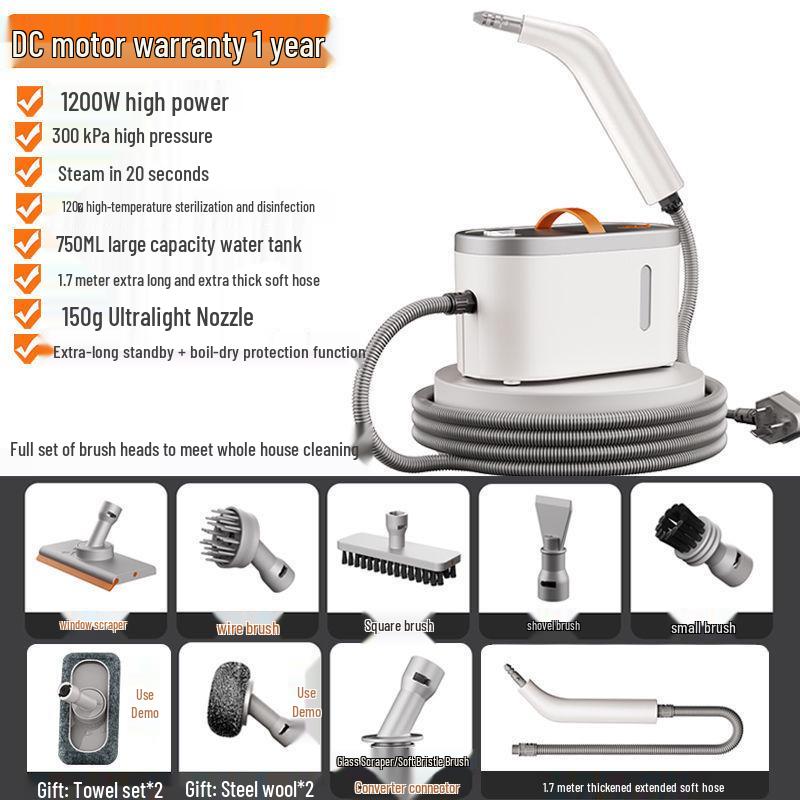 

Multifunctional Handheld Steam Cleaner for Kitchen and Household