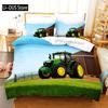 Tractor Bedding Set Bedspread Single Twin Full Queen King Size Sports Bed Set Aldult Bedroom Duvetcover 2 Funda nrdica Bedsheet