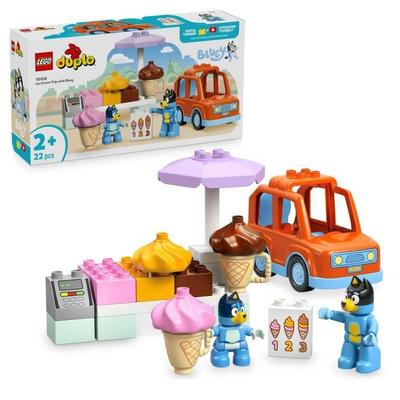 LEGO DUPLO 10458 Bezoek aan de IJsmaker met Bluey - Bouwspel 2 jaar