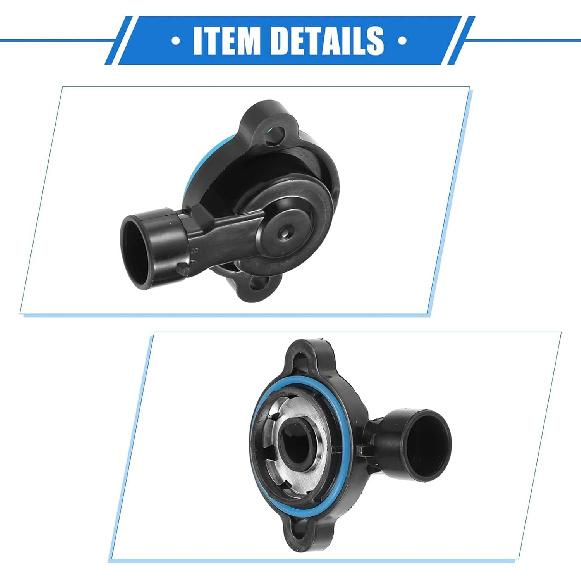 

Car Throttle Position Sensor for Chevrolet S10 2.2L 2.5L 1990-2000 for Gmc S15 2.5L 1990,ABS Black with Gasket