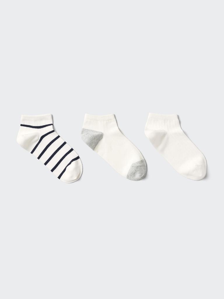Uniqlo Short Socks 3p Stripe
