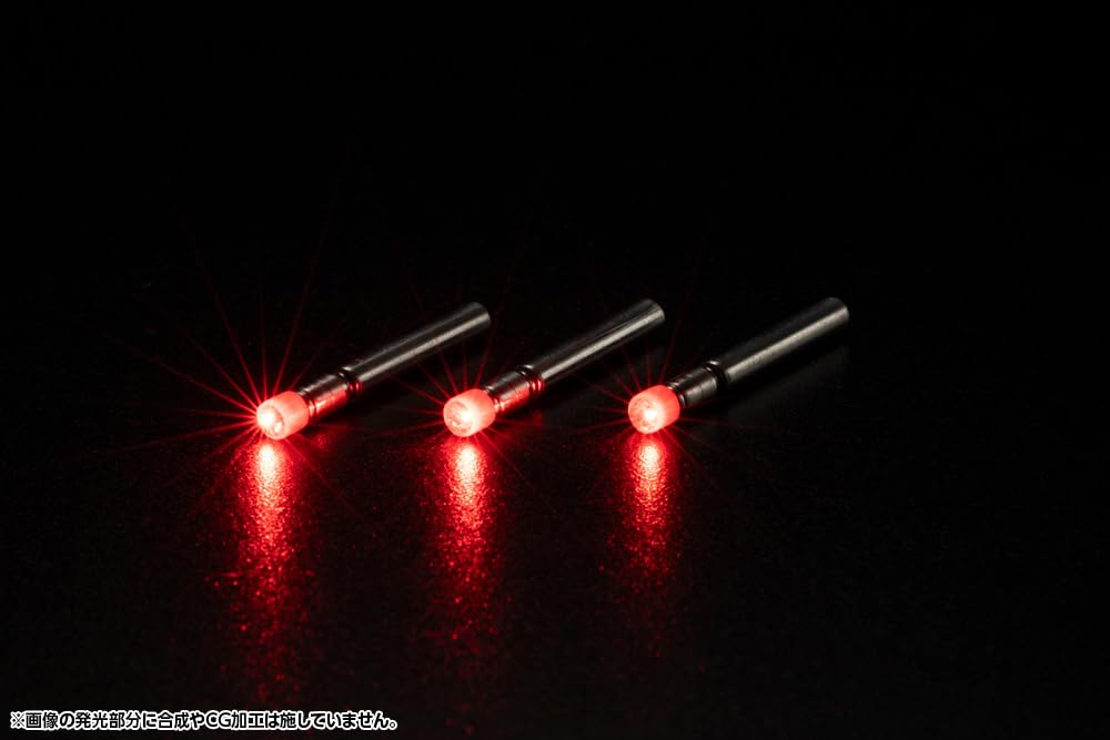 Kotobukiya Modeling Support Goods Miraite 327 Red of Total Length 27mm Plastic Model M.S.G [Set 3] Approx. Non-Scale