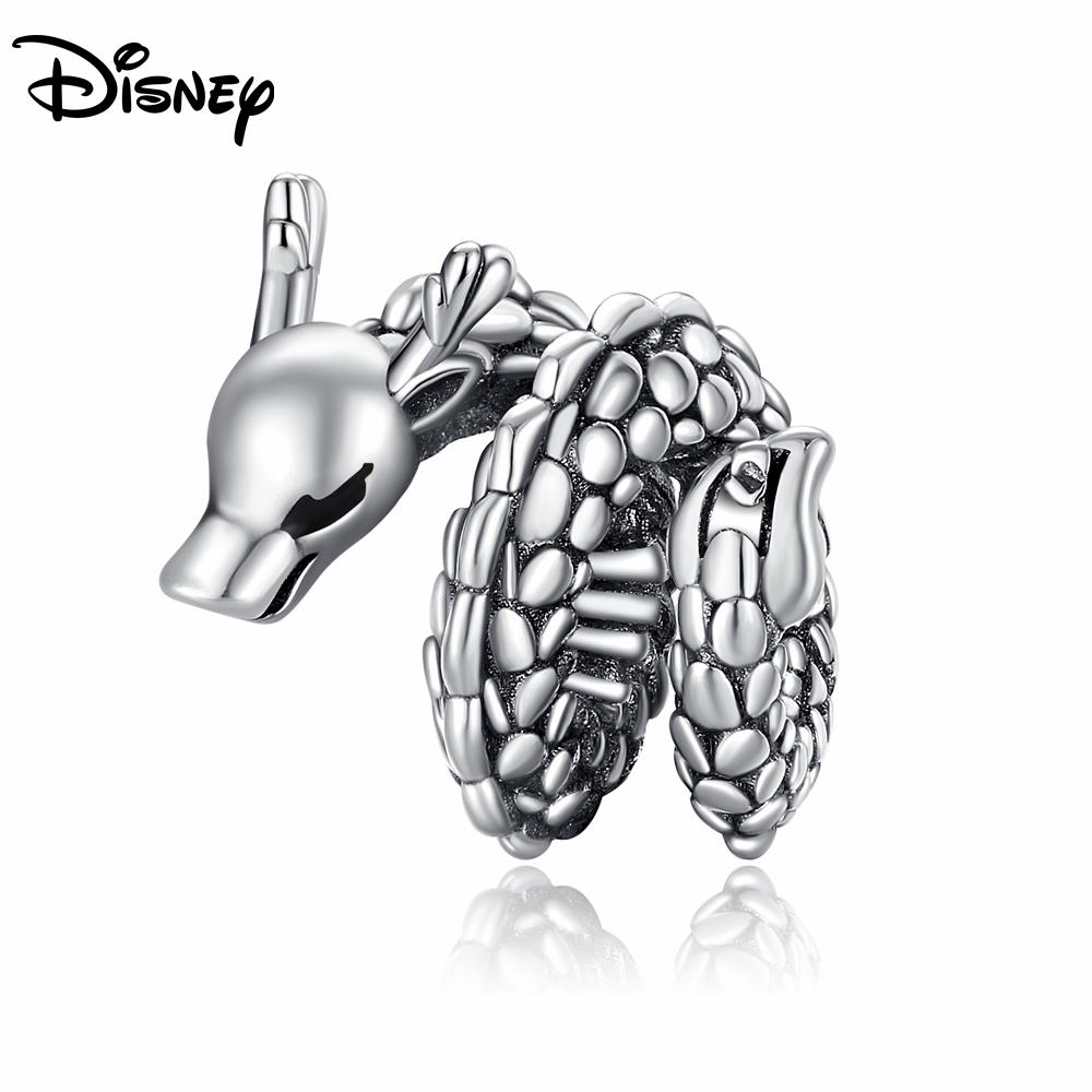 925 Silver Disney Charms Dragon series Beads Pendants Fit For Necklace Original Bracelet DIY Festival Women's Party Gifts