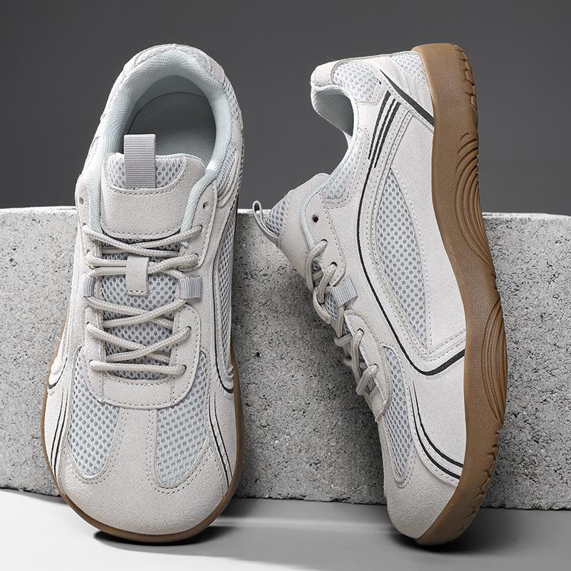 Spring 2026 Men's Wide Toe Non-slip Barefoot Hiking Shoes - Wear-resistant, Casual Outdoor Footwear.