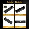 18650/21700 Battery Case 1/2/3/4 Section Battery Holder PC+ABS Fireproof Material DIY Power Bank Accessory Box Contains Shrapnel