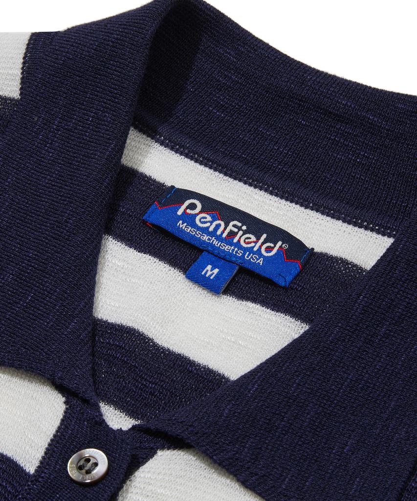 PENFIELD Knit Collar Sleeveless Navy_Fs2Ne64F
