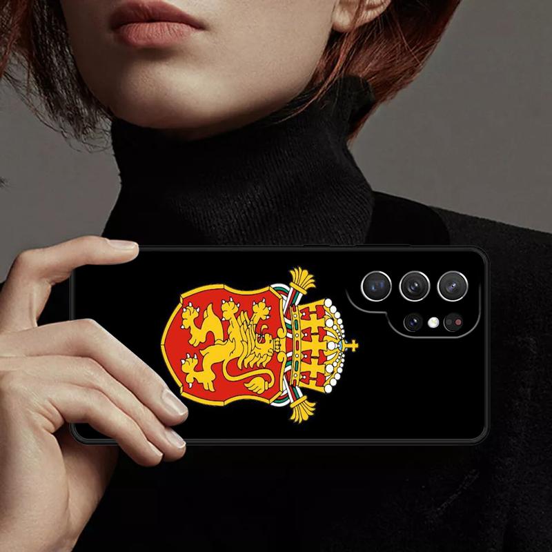 Bulgaria Flag Passport Map Phone Case Cover For Samsung GalaxyS25 S24 Ultra S23 S22 Plus S21 FE S20 Note 10 20 Pro Lite