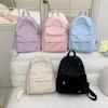 Point Print Schoolbag Women's Lightweight Backpack