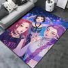 Kpop Demon Hunters Carpet Rug For Living Room Bedroom Home Sofa Decoration Kids Play Nonslip Floor Mat