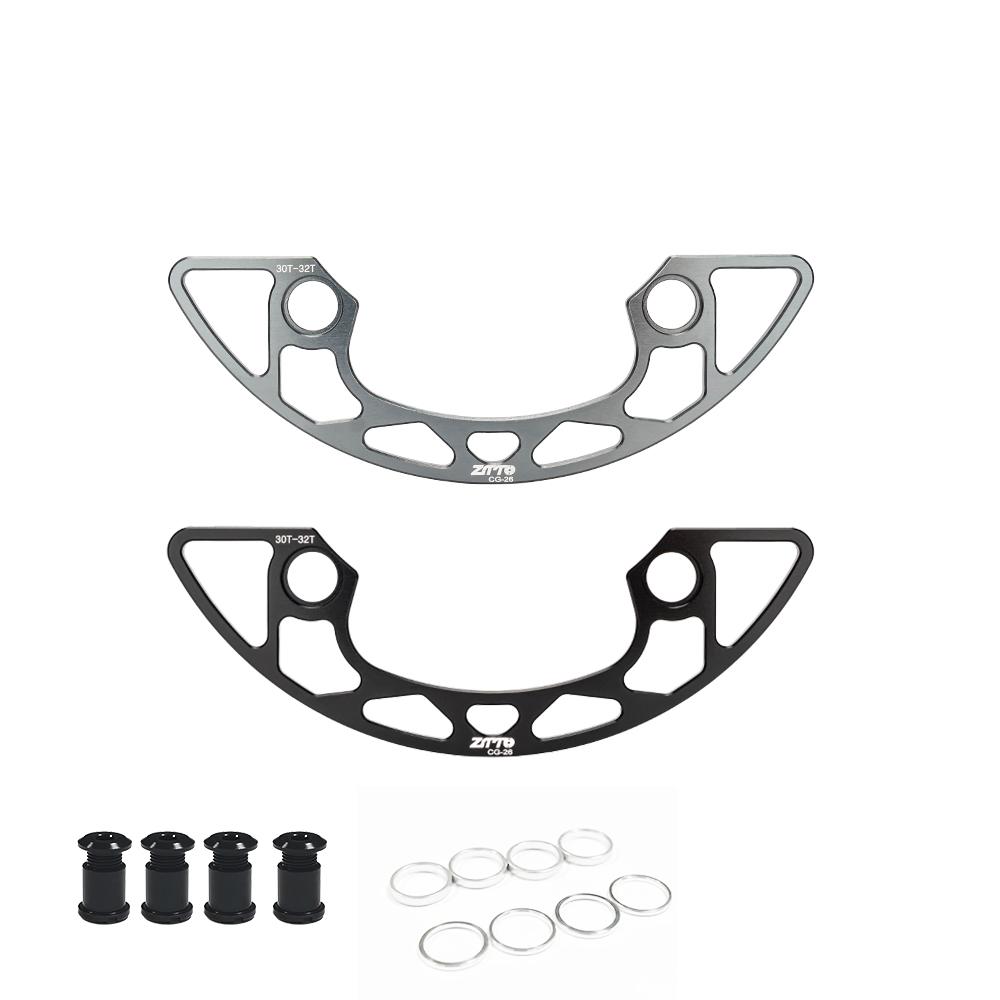 ZTTO MTB 104BCD Kettenblattschutz 30/32/34/36/38/40T CNC Kettenblattschutz Abdeckung Und Schrauben Fahrrad Kettenblatt Schutz Abdeckung