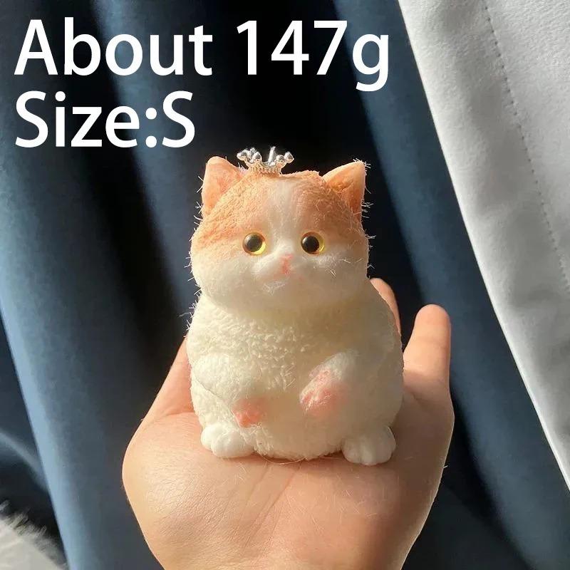 Animal Kawaii Plush Angel Cat Relieve Anxiety Toy Soft Slow Rising Squeeze Desktop Ornamen Fidget Sensory Toy For Kid Adult Gift