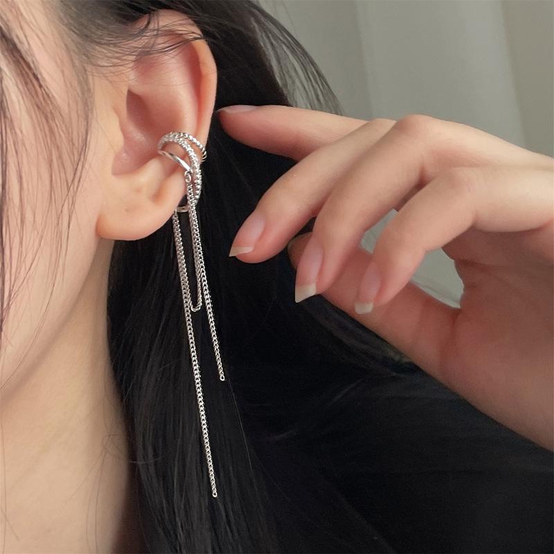 Sternenhimmel Perlenquaste Ohrhaken mit Zirkonia – Kein Piercing erforderlich