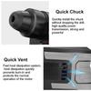 10000bpm 21V Drill Impact Electric Hammer Rechargeable Brushless Cordless Rotary Hammer Impact Drill for 21V Battery