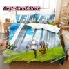 Frieren Beyond Journeys End Bedding Set Single Twin Full Queen King Size Bed Set Kids Bedroom Duvetcover Sets bed s set