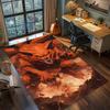 Naruto Anime Rug Carpet Large Area Rug Non Slip Washable Floor Mat Gamer Room Bedroom Home Decor