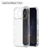 Kristall-Silikon-Weichhülle für iPhone 17 Pro Max Hülle Stoßfeste Transparente TPU-Handyhülle für iPhone 17 Air Schale Bumper
