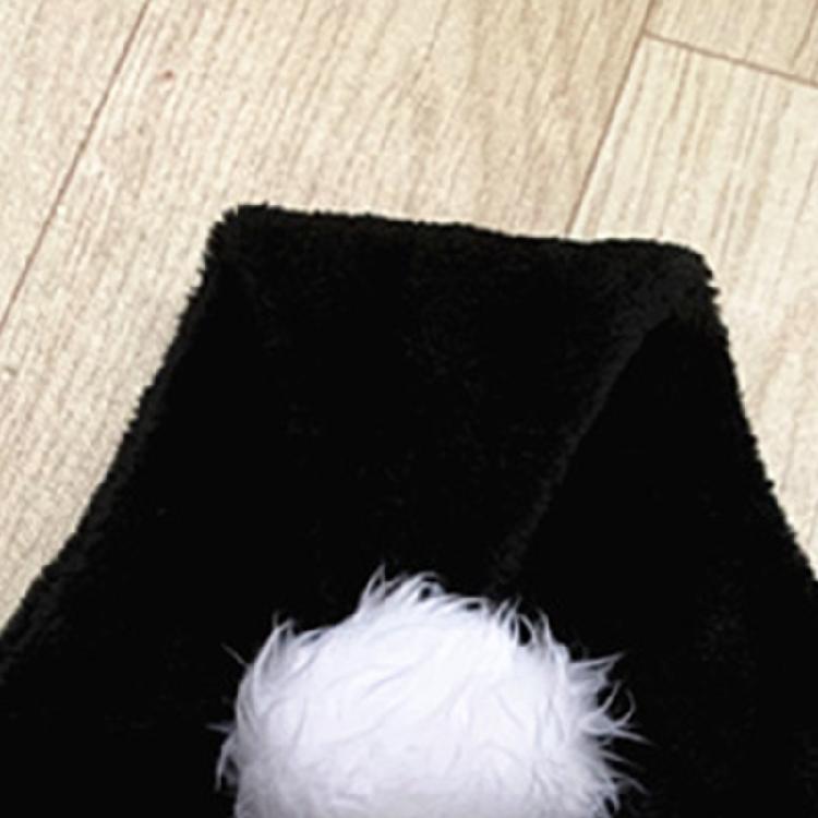 Christmas Party Hat Furry Christmas Hat Plush Santa Hat Christmas Party Decor