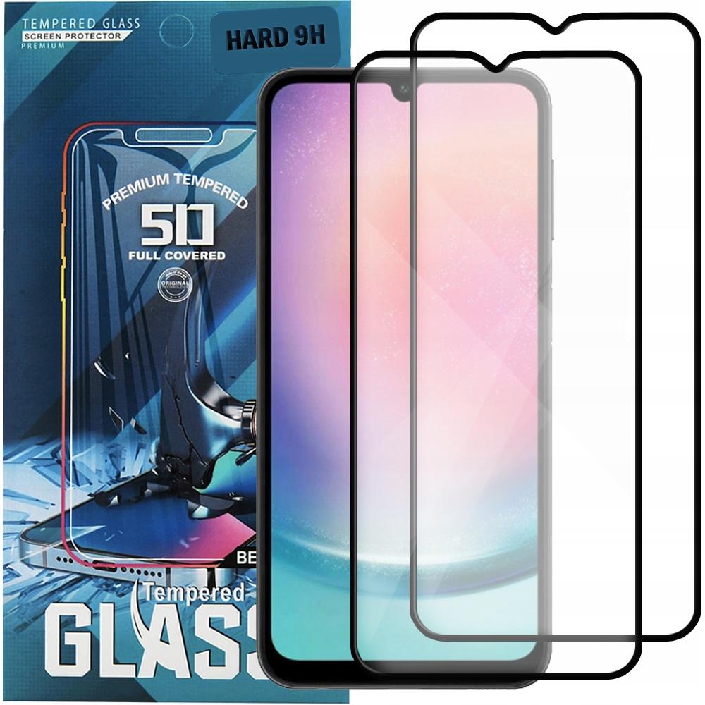 2x FULL SCREEN GLASS FOR SAMSUNG GALAXY A24 4G/ A25 5G FULL TEMPERED 5D