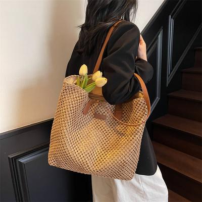 Casual Texture Large-capacity Bag 2025 Spring New Fashion Trend Underarm Bag Women's Shoulder Tote Bag
