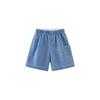 Minibala Cotton Linen Soft Denim Kids Shorts