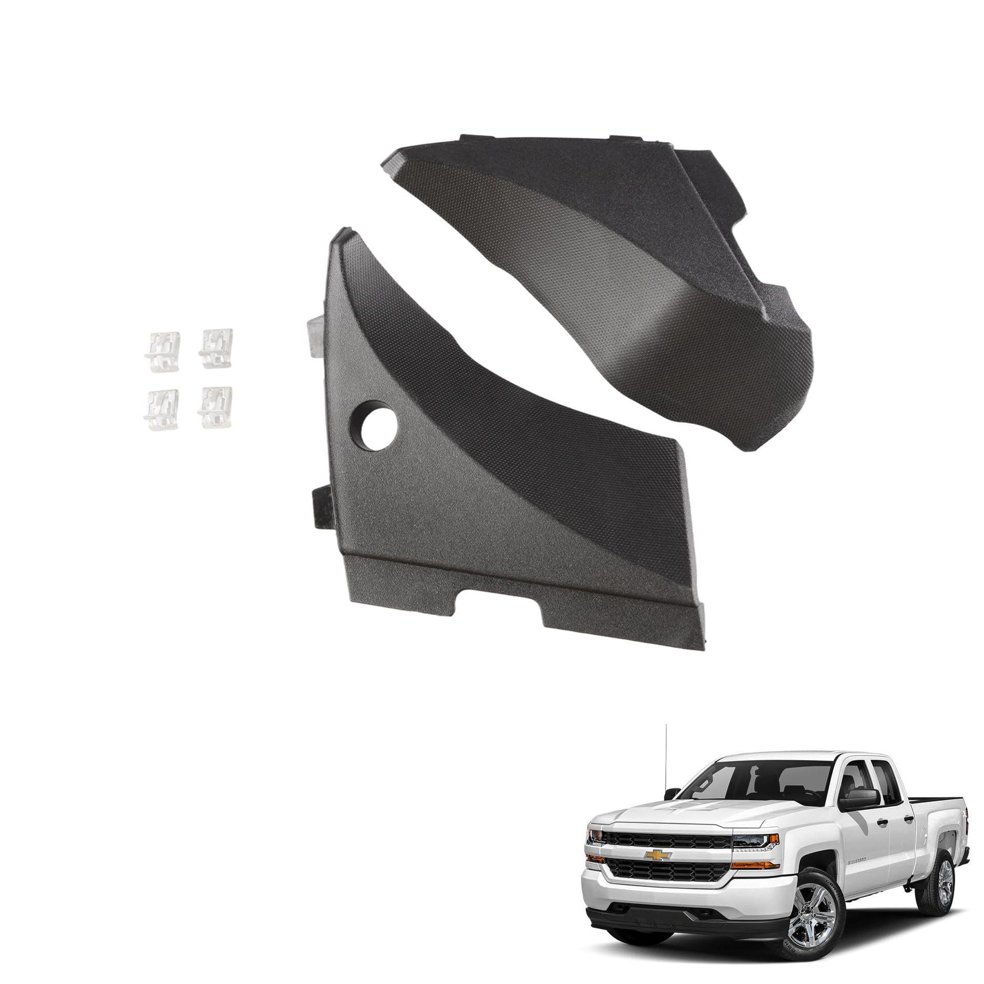 Chevrolet GMC Wiper Deflector for 2014-2020 Models (23178017, 22776513) Left