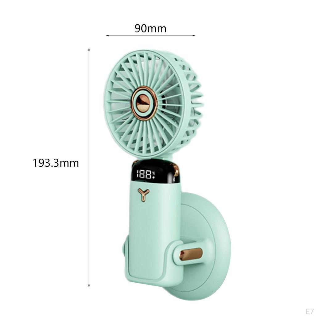 Ventilator portabil compact cu afișaj digital - Soluție portabilă de răcire