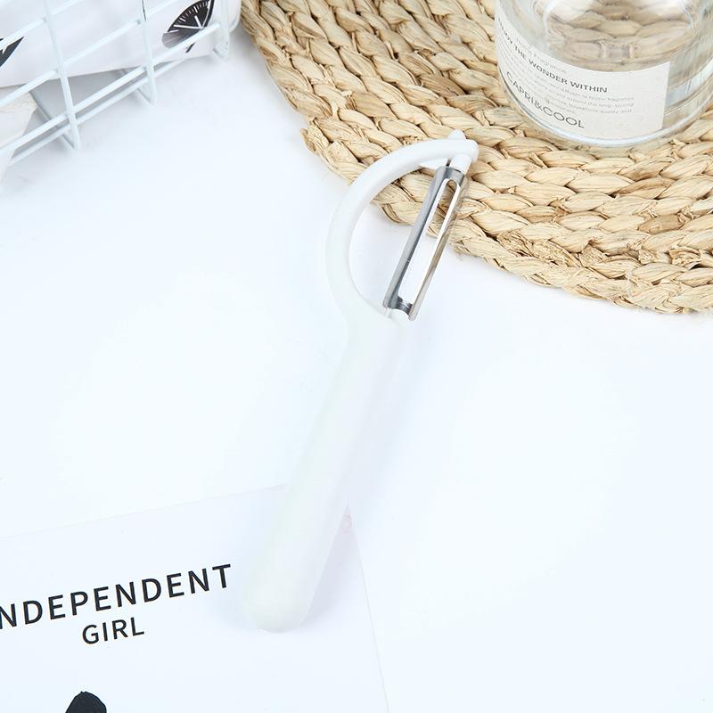 

Кухонный многофункциональный нож для чистки картофеля и овощей белый