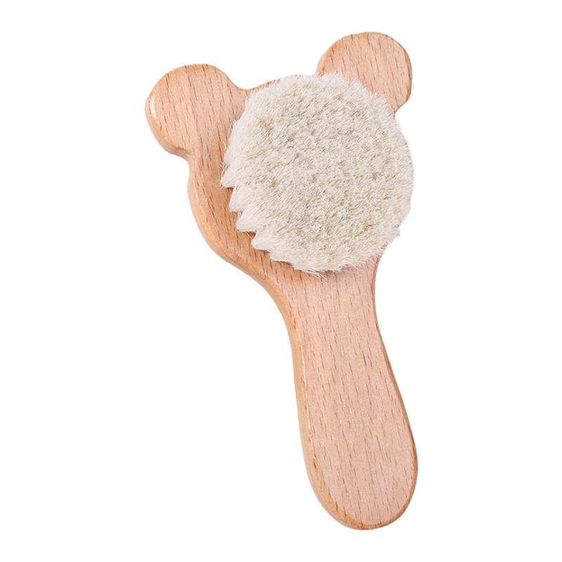 

Infant Grooming Kit with Comb Shampoo Brush Soft Bristles for Gentle Hair Brushing Bath Time Fun Safe Ideal Infant Care
