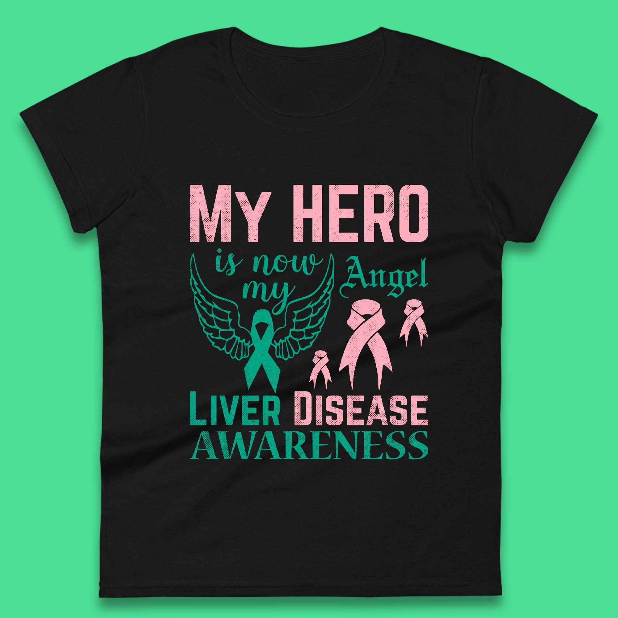 My Hero Is Now My Angel Womens T-Shirt Mens Tops Tees Unisex 3XL
