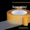 Grid Double-Sided High Viscosity Cloth Carpet Tape - Punch-Free, No-Trace Fixing Universal Tape