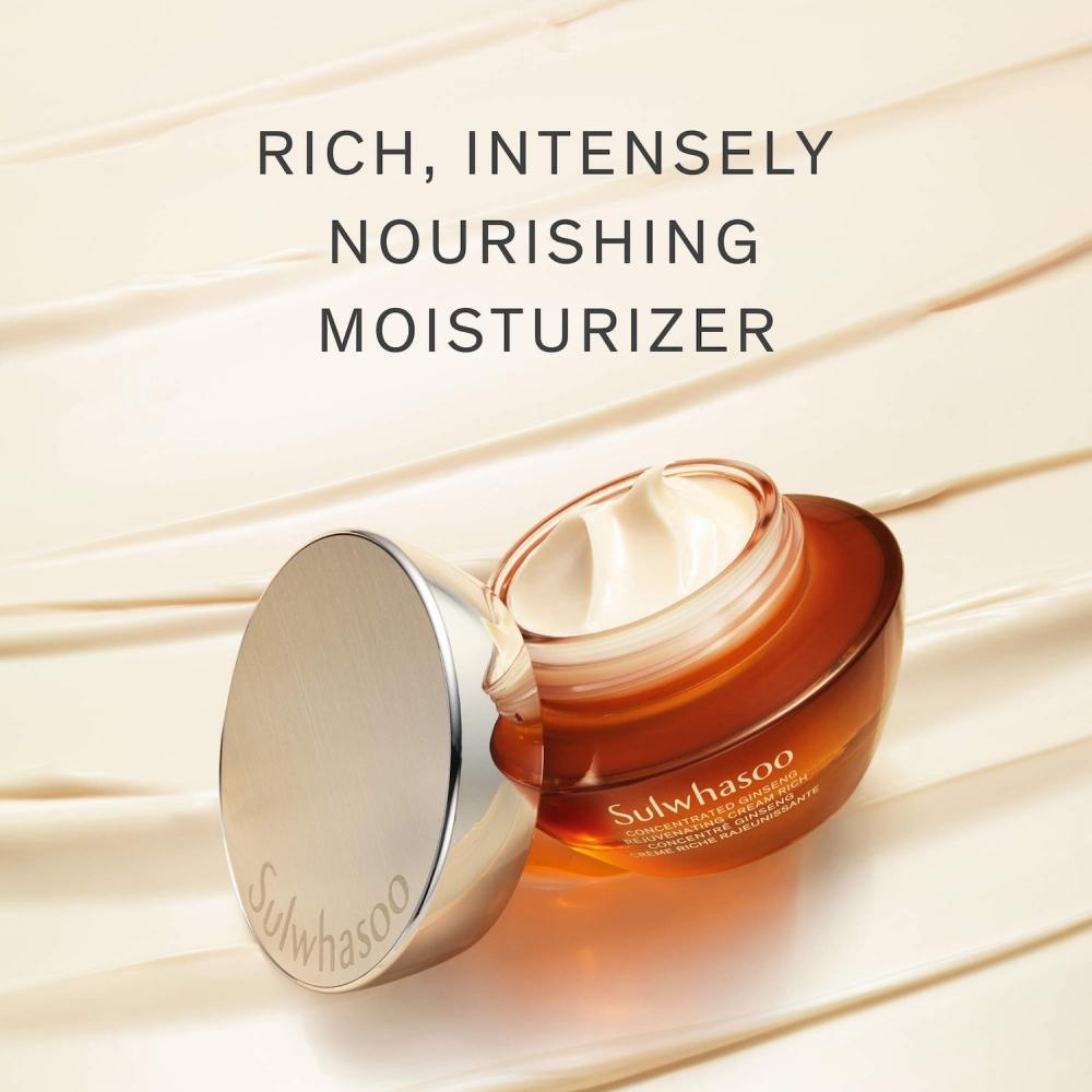 Sulwhasoo Concentrated Ginseng Rejuvenating Cream Rich 1.69 Oz   50 Ml