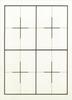 Kobaido Calligraphy Desk Set of Resin Lace Pads, 5, Cream-Colored, Double-Sided Ruled, 1.5mm