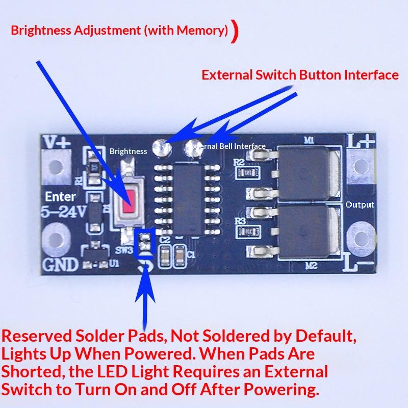 Led Fade On Fade Off Slow Start Low Voltage Light With Driver Module Led Controller Dimming Slow Start Module