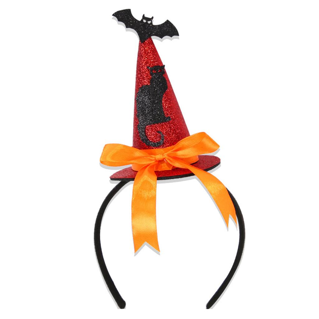 Witch Halloween Headwear Headband Photo Props Party Cosplay Costumes Dancing Party Skeleton Headband Halloween