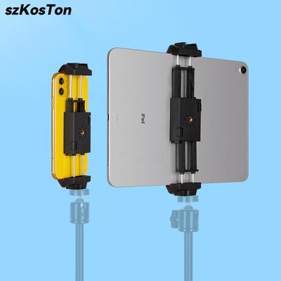 Portable Rotatable Tablet Stand Holder Clip Phone Tripod Mount Adjustable Mount For iPad Mini iPhone Samsung Xiaomi Huawei Pad