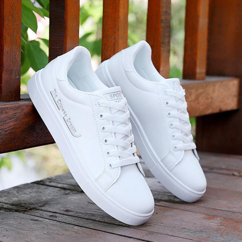 Men's shoes spring and autumn 2025 new little white shoes men's shoes men's sports and leisure shoes fashion trend board shoes versatile