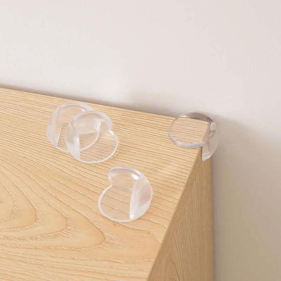 12Pcs Child Baby Safety PVC Protector Table Corner Edge Protection Cover Anticollision Edge & Guards